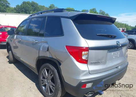 2021 Honda Passport Awd Ex-L from USA, damaged, VIN 5FNYF8H59MB021033